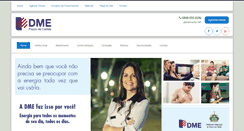 Desktop Screenshot of dmepc.com.br